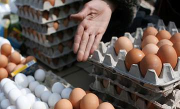 В России подешевели яйца, сахар и сливочное масло 