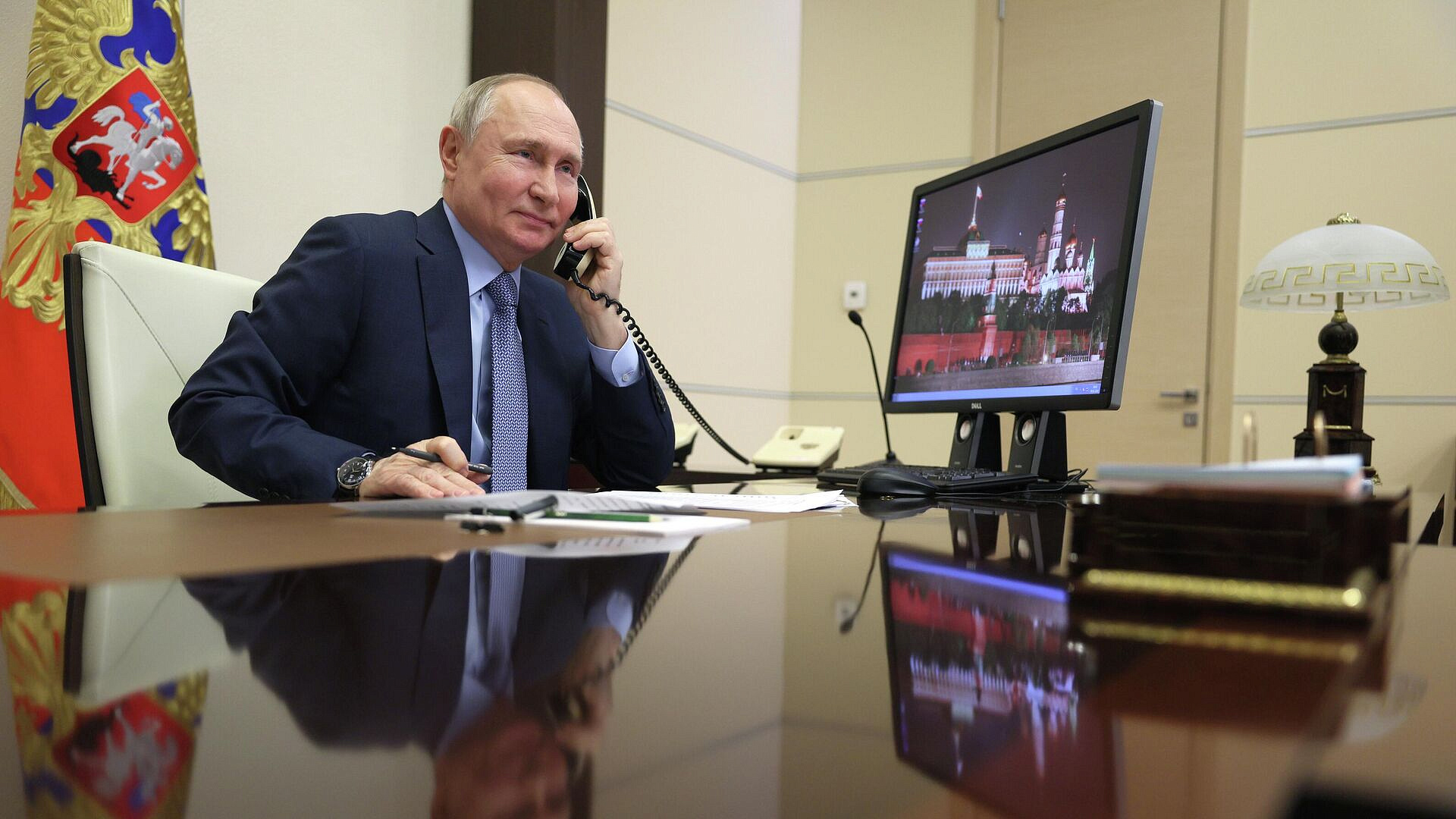 Путин и эмир Катара надеются на деэскалацию конфликта на Ближнем Востоке