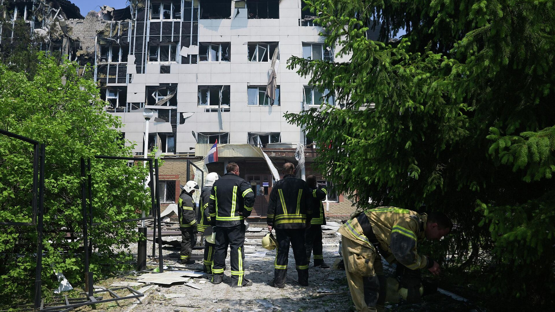 Ранения при атаке ВСУ на колледж в ЛНР получил 41 человек, сообщил Пасечник