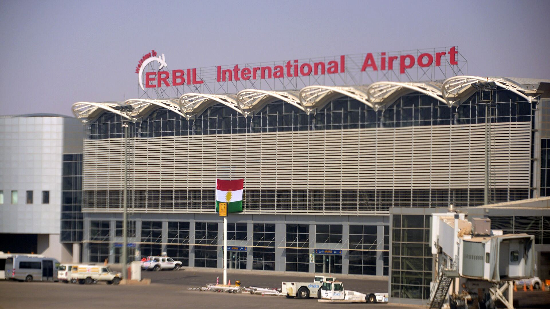 У аэропорта Эрбиля на севере Ирака прогремел взрыв