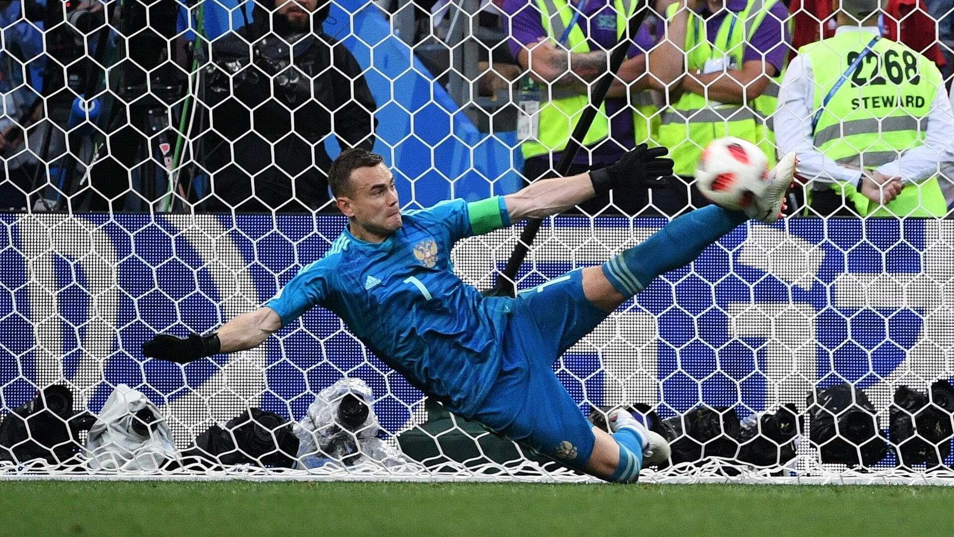 ФИФА напомнила болельщикам о серии пенальти Россия - Испания на ЧМ-2018 