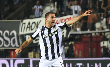 ПАОК с Чаловым и Оздоевым сыграл вничью с "Лудогорцем" в матче Лиги Европы