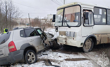 В Ивановской области два человека пострадали в ДТП