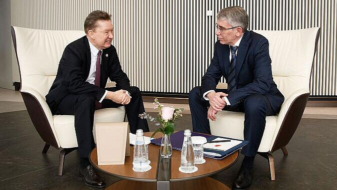 Миллер и Миляев обсудили газификацию Тульской области