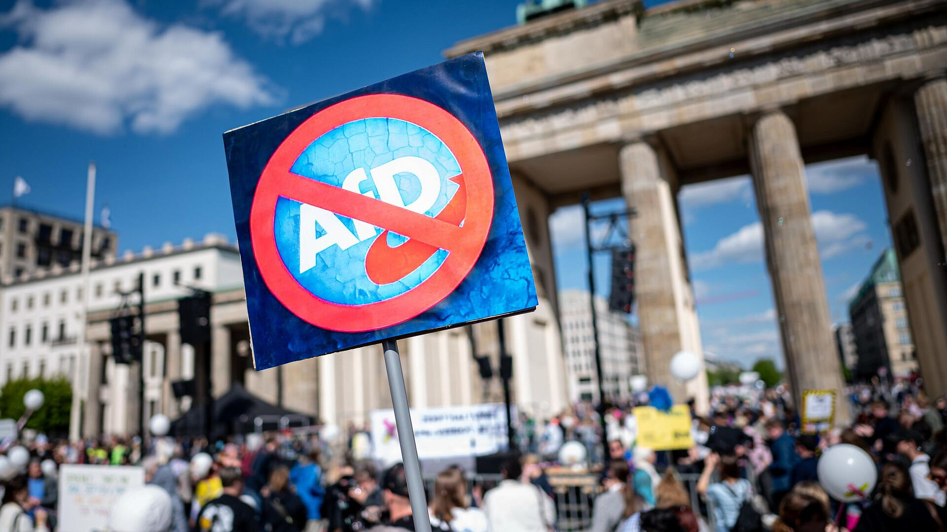 В Берлине проходит массовая демонстрация за запрет АдГ