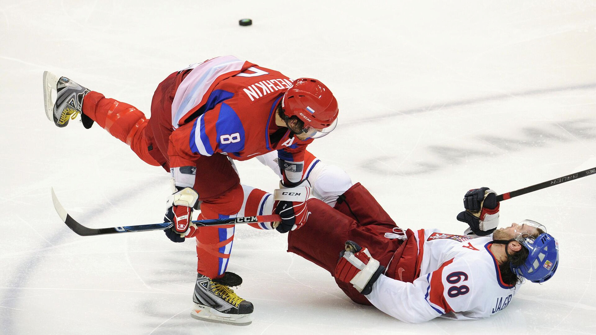 "Это было убийственно": Овечкин уничтожил Ягра на Олимпиаде