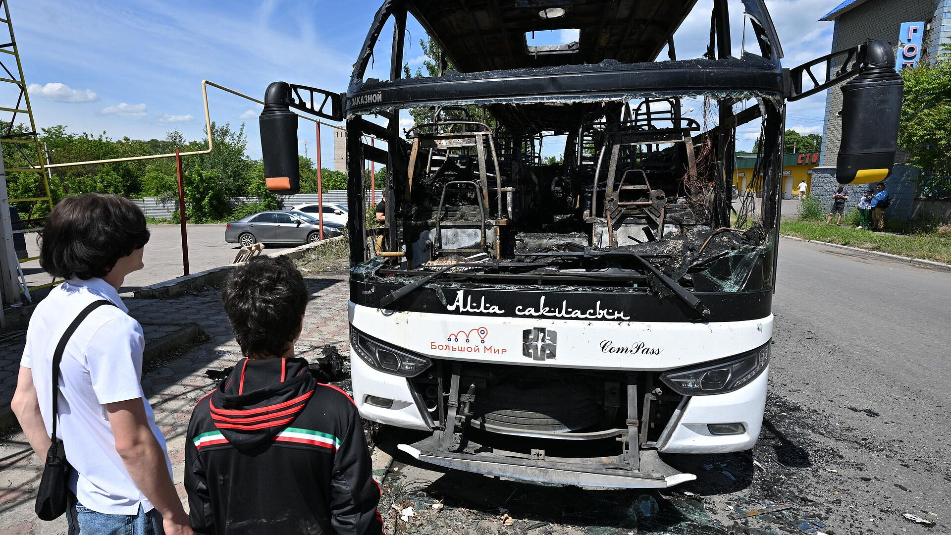 Житель Тувы рассказал о первых минутах после атаки ВСУ на автобус в ДНР