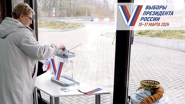 На приграничных участках в Калининградской области угощают сушками и чаем