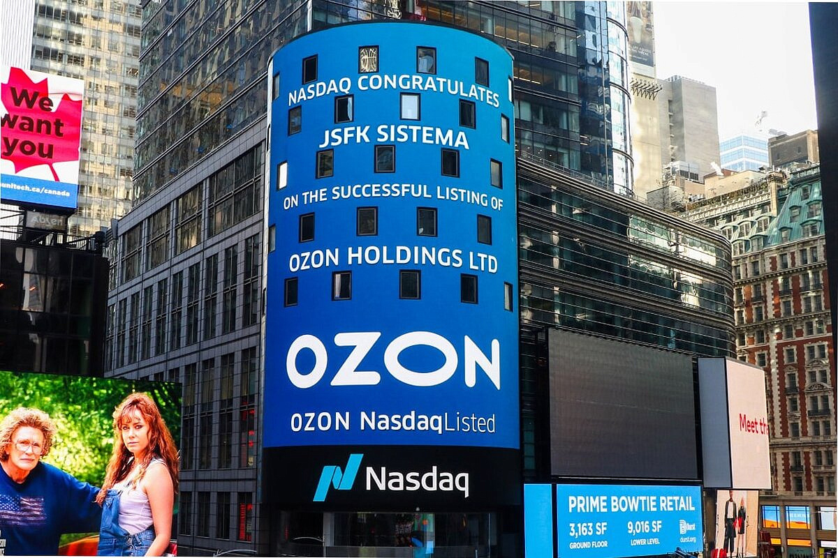 Ozon     Nasdaq