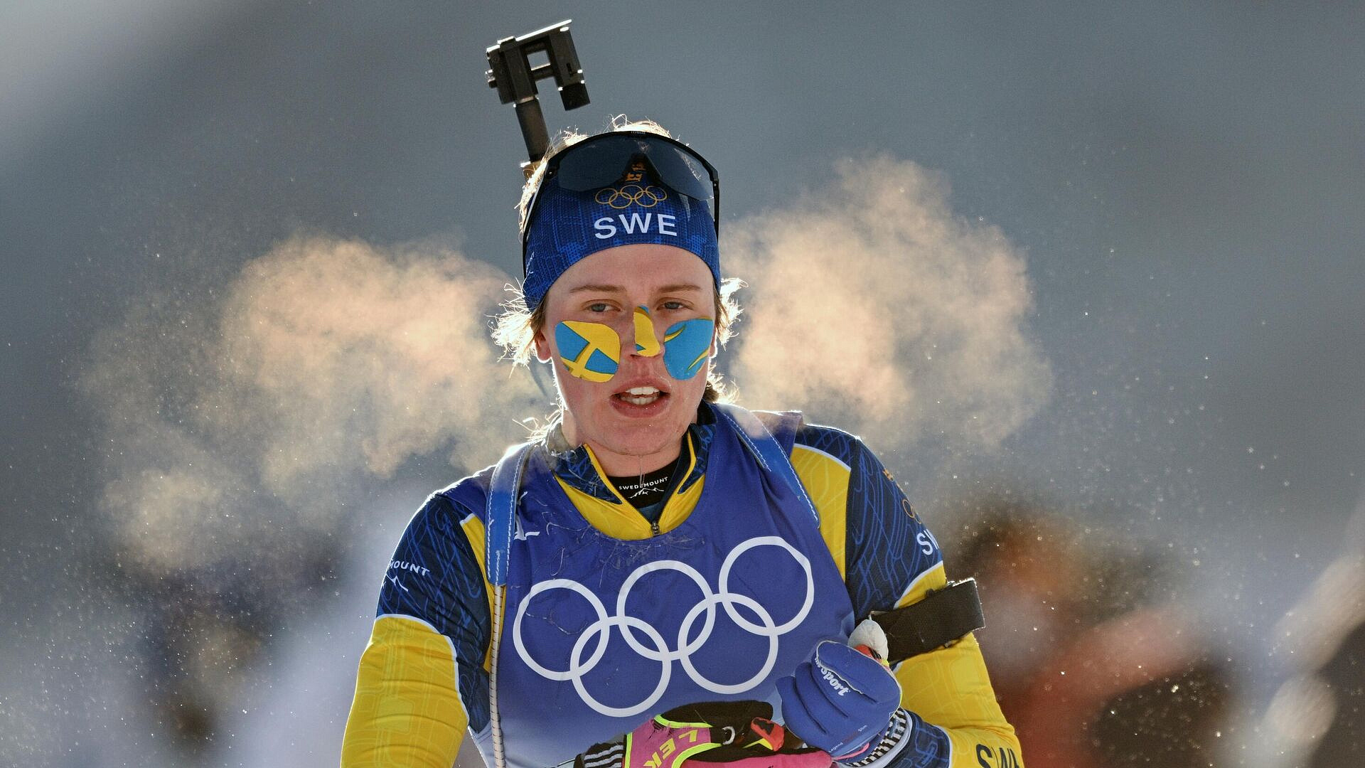 Шведские биатлонисты выиграли смешанную в эстафету в Отепя