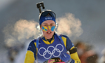 Шведские биатлонисты выиграли смешанную в эстафету в Отепя