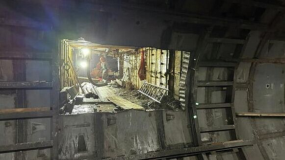 Старый и новый тоннели строящегося метро соединили в Красноярске