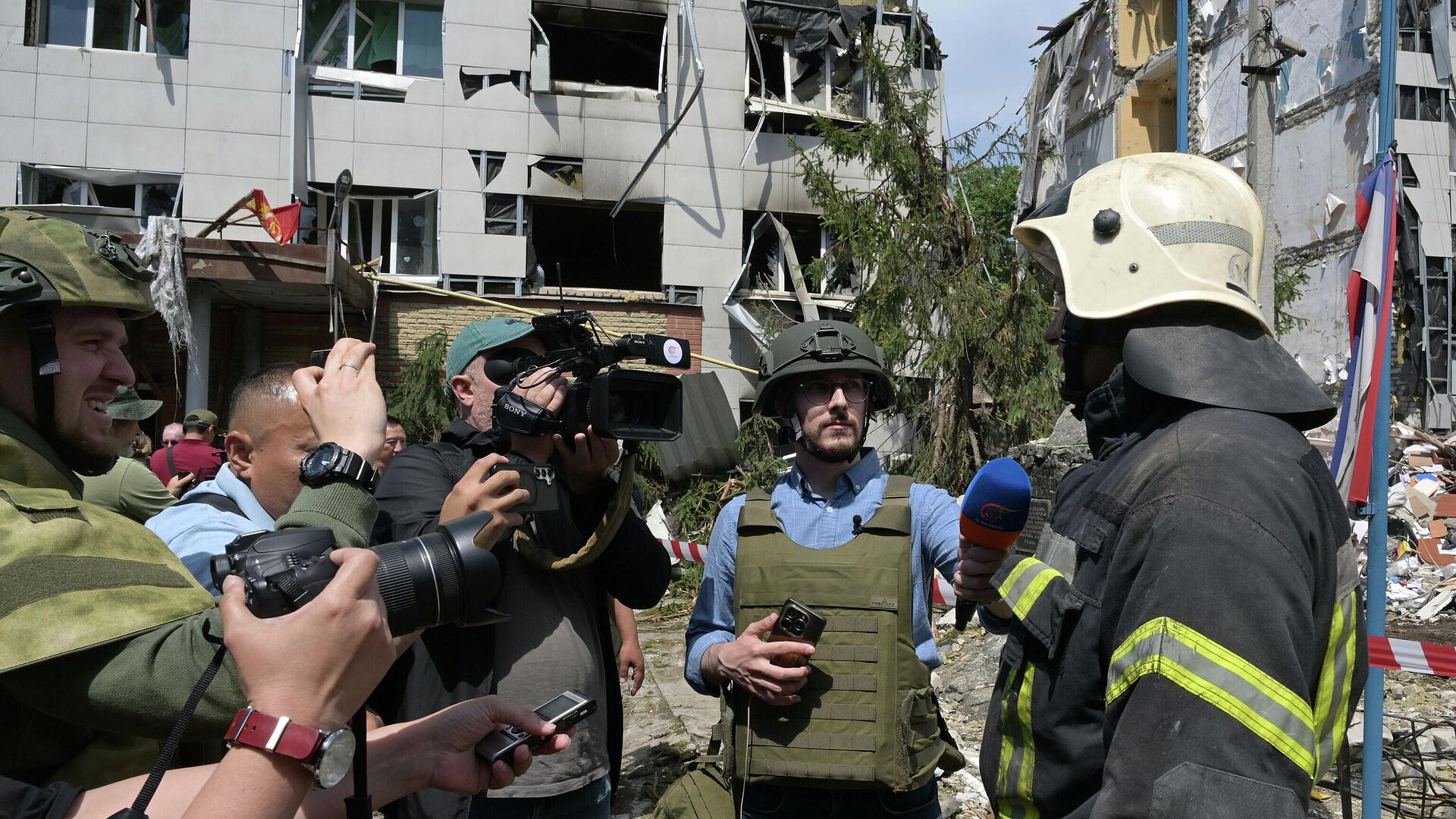 Лантратова рассказала о реакции журналистов, приехавших в Старобельск