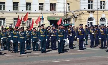 В Улан-Удэ прошел военный парад в честь Дня Победы