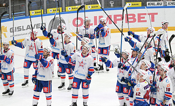 "Шанхайские драконы" — СКА: смотреть онлайн матч КХЛ 14 января
