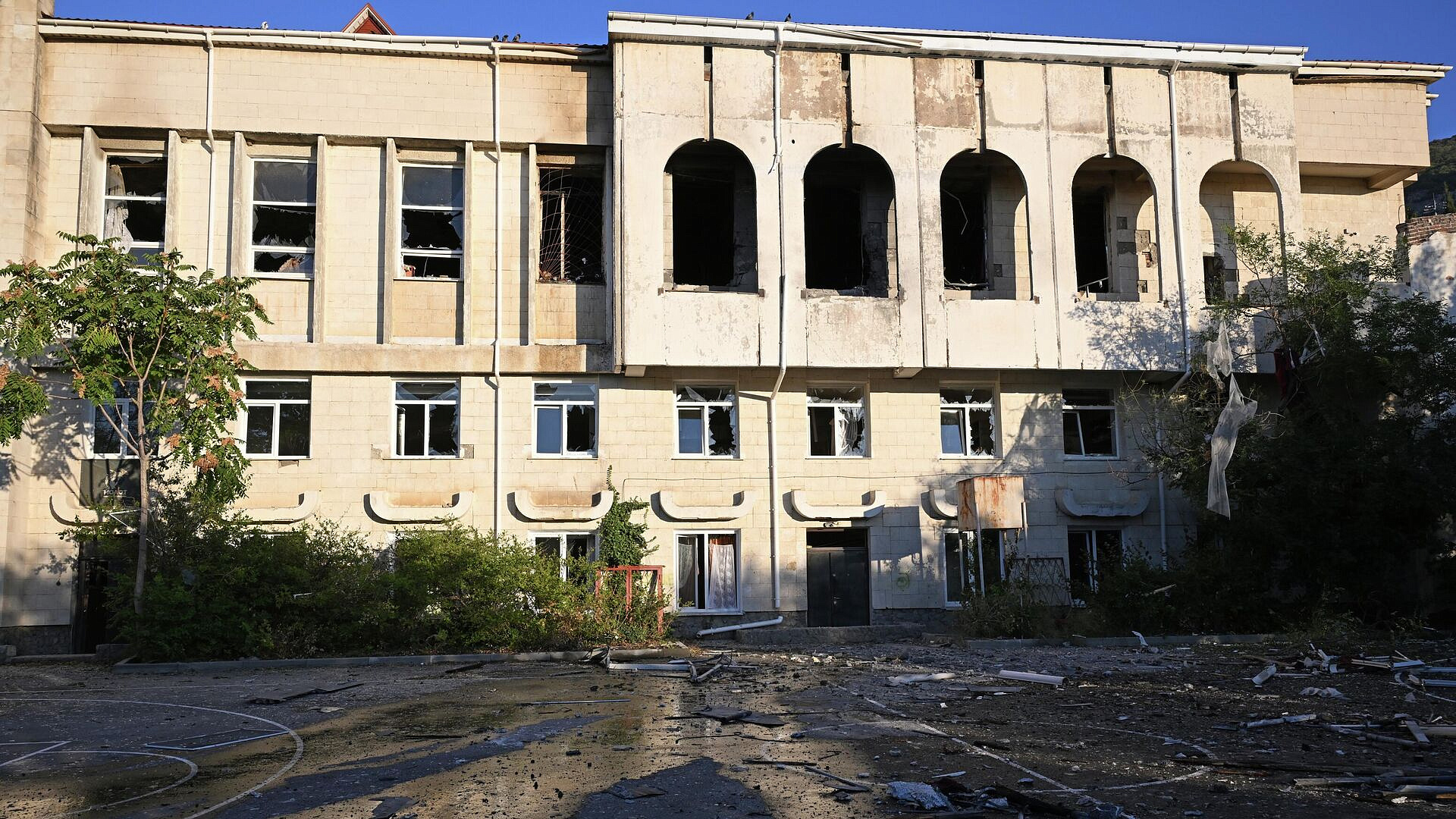 Жилой сектор в крымском поселке после атаки ВСУ не поврежден