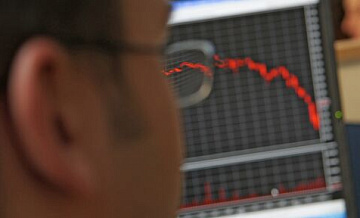 Американские фондовые индексы упали в понедельник на 4-5 процентов