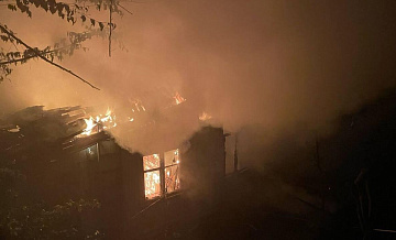 Мужчина и ребенок погибли при пожаре в Сочи
