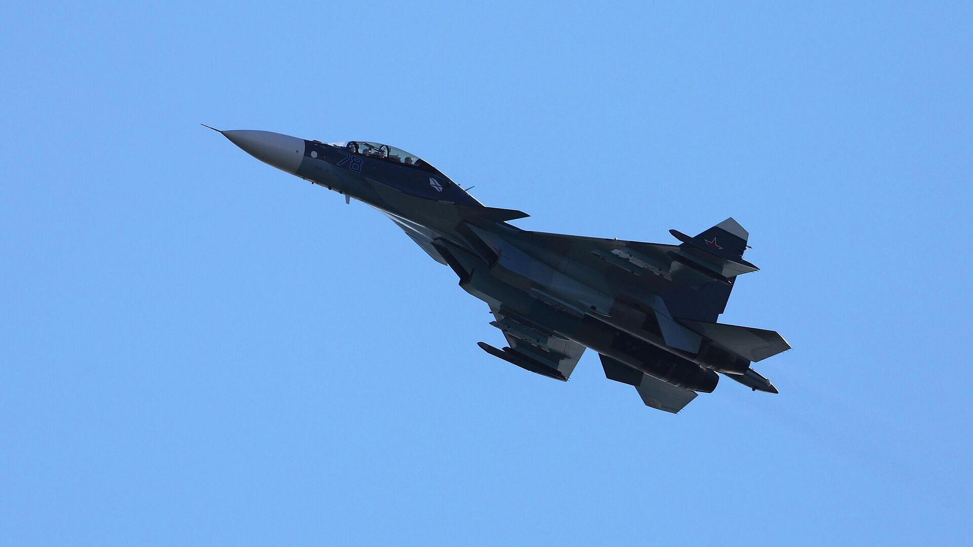 В Крыму потерпел аварию истребитель Су-30