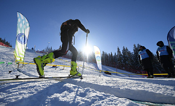 Пшеничная выиграла золото в вертикальной гонке на ЧЕ по ски-альпинизму