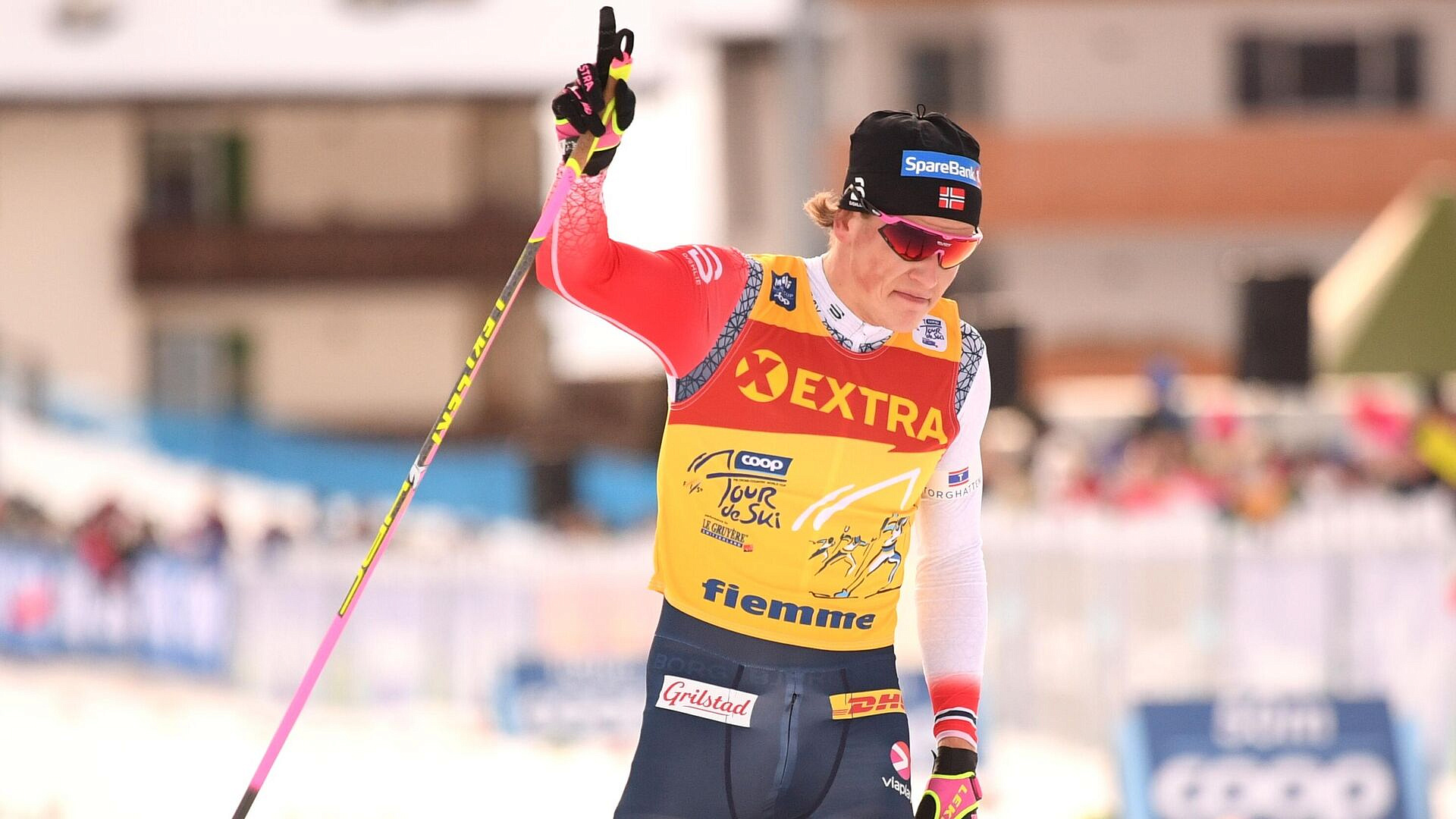 Клебо выиграл масс-старт на 20 километров на заключительном этапе КМ