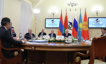 Путин назвал эффект от членства в ЕАЭС позитивным