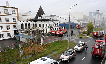 В Пушкино ликвидировали пожар в цехе по производству машинного масла