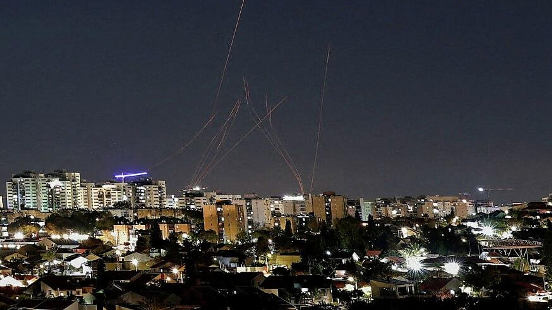 ЦАХАЛ зафиксировала очередной пуск ракет из Ирана в направлении Израиля