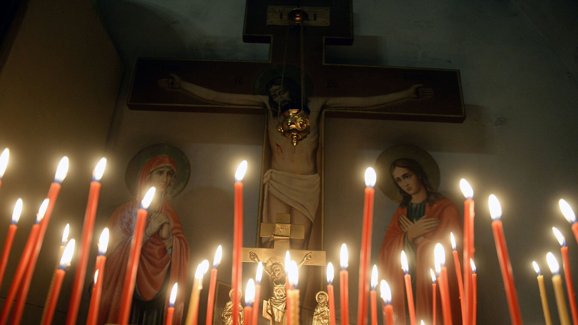 В Селидово в ДНР прошла пасхальная служба