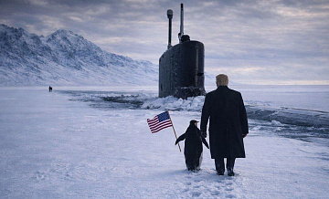 Министр ВМС США опубликовал новое изображение Трампа с пингвином