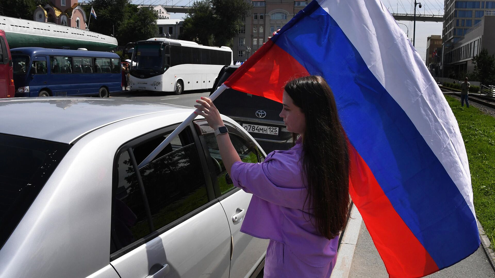 На Кипре отметили День Государственного флага России