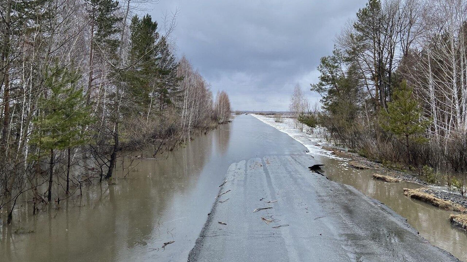 Уровень реки Тобол у Кургана поднялся с утра на 63 сантиметра