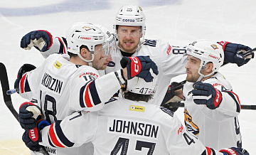 "Металлург" обыграл" минское "Динамо" в матче КХЛ