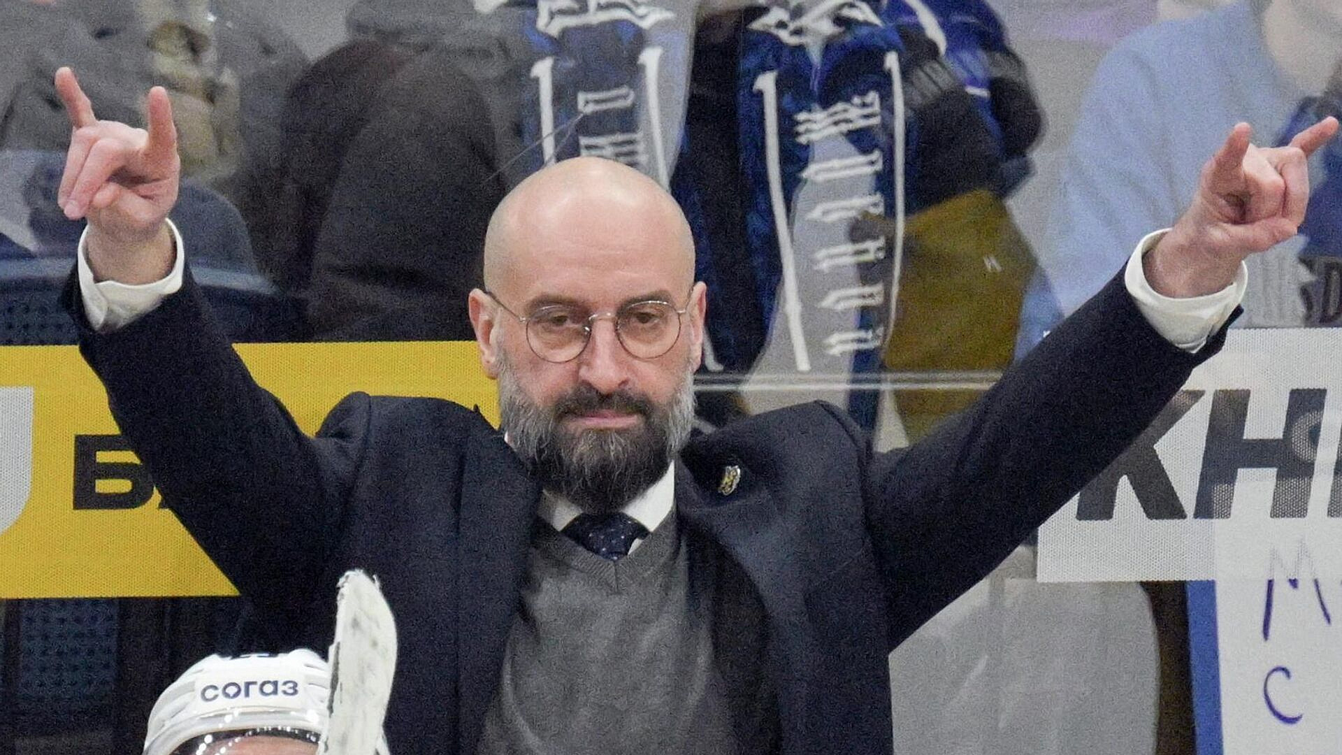 "Северсталь" продлила соглашение с тренерским штабом во главе с Козыревым