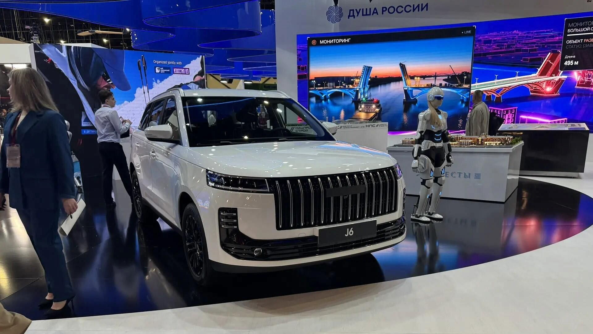 Jeland представит новую версию кроссовера J6