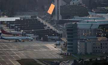 В аэропорту Сочи ввели временные ограничения на полеты