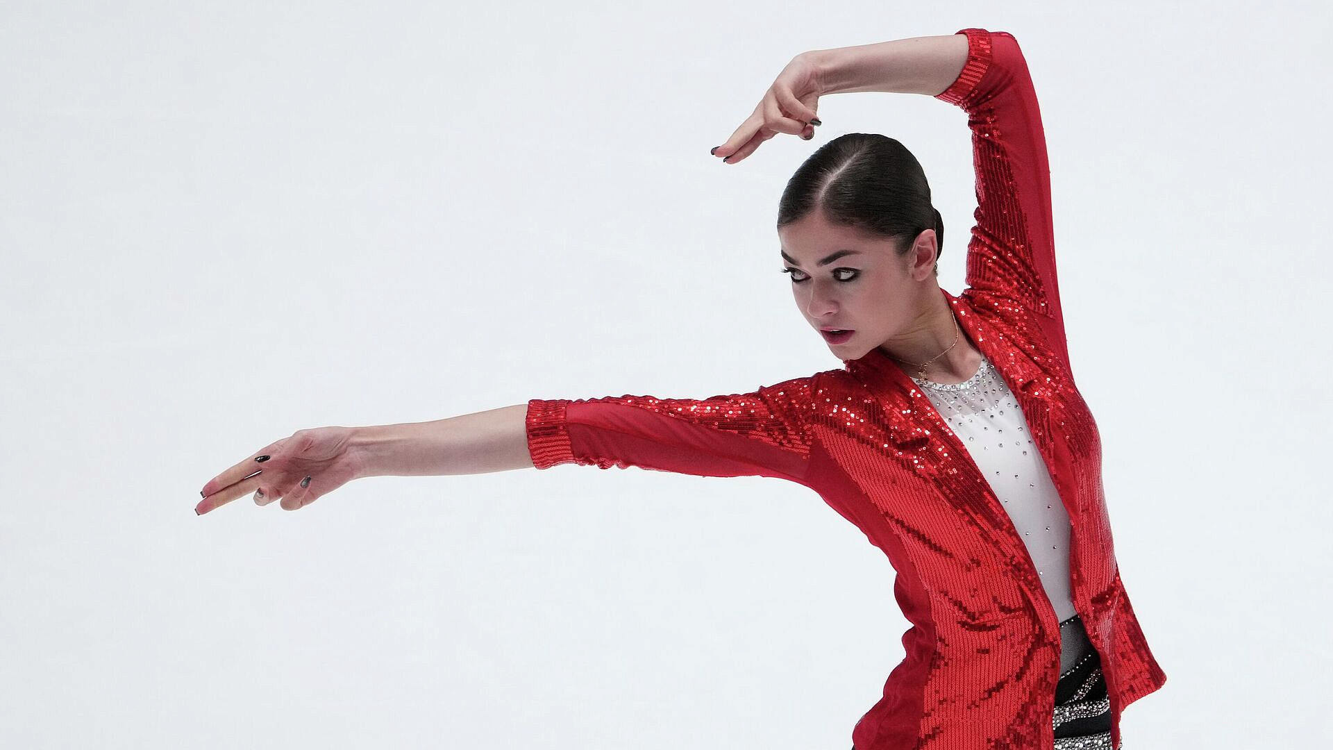 Петросян чисто исполнила короткую программу на Играх в Италии