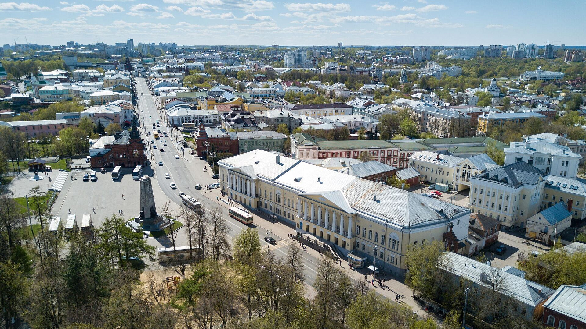 Силы ПВО отразили атаку украинского беспилотника на Владимир