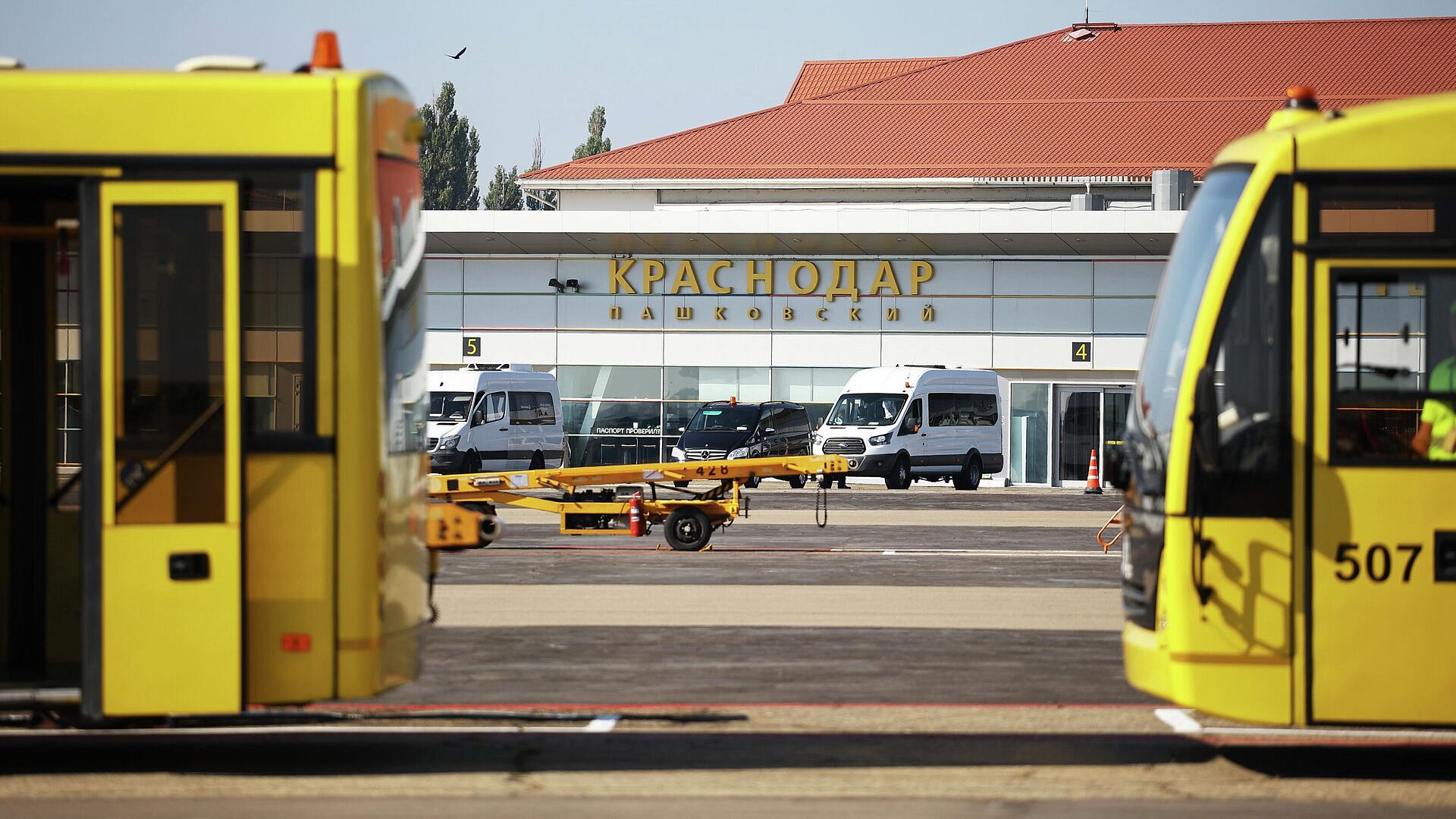 В Краснодаре началась регистрация на первый международный рейс