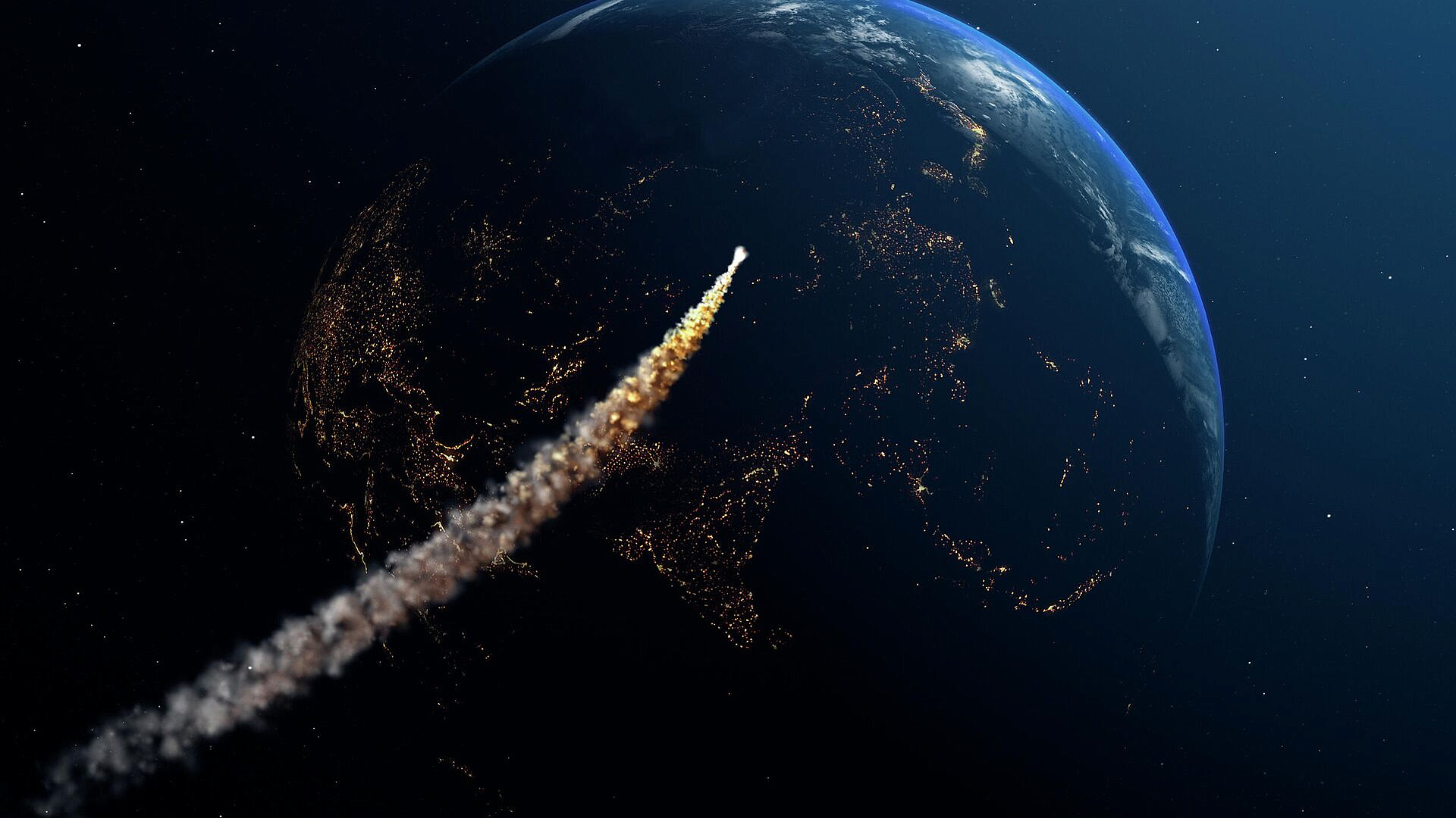 В районе черноморского побережья в России упал небольшой метеорит