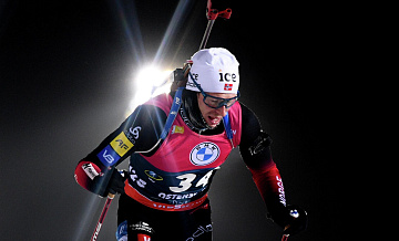Норвежец Легрейд выиграл масс-старт на этапе Кубка мира по биатлону