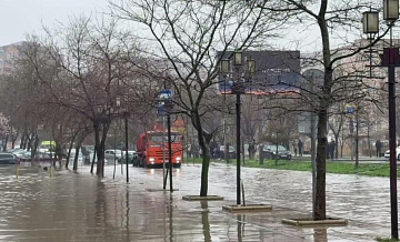 В Махачкале остаются подтопленными шесть улиц