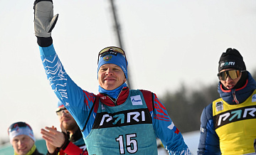 Команда "Российская Федерация 1" победила в смешанной эстафете на этапе КС