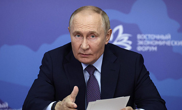 Путин проведет совещание по развитию ТЭК ДФО во Владивостоке