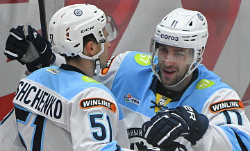 "Сибирь" второй раз за два дня обыграла "Адмирал" в КХЛ