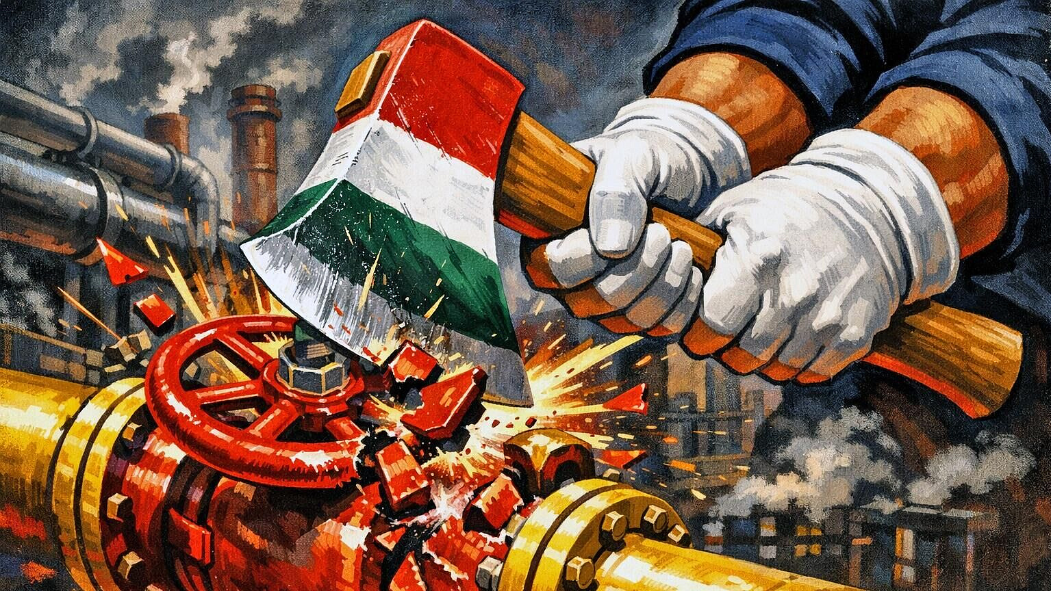 Венгрия перекрыла газ Украине и тем самым подписала два смертных приговора