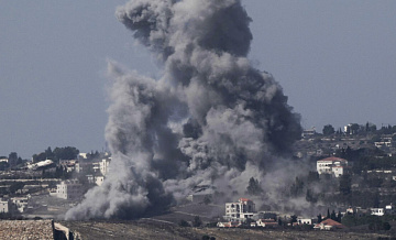 Израильские ВВС нанесли серии ударов по югу Ливана, сообщил источник