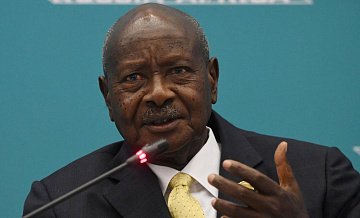 Действующий глава Уганды Мусевени  победил на выборах президента