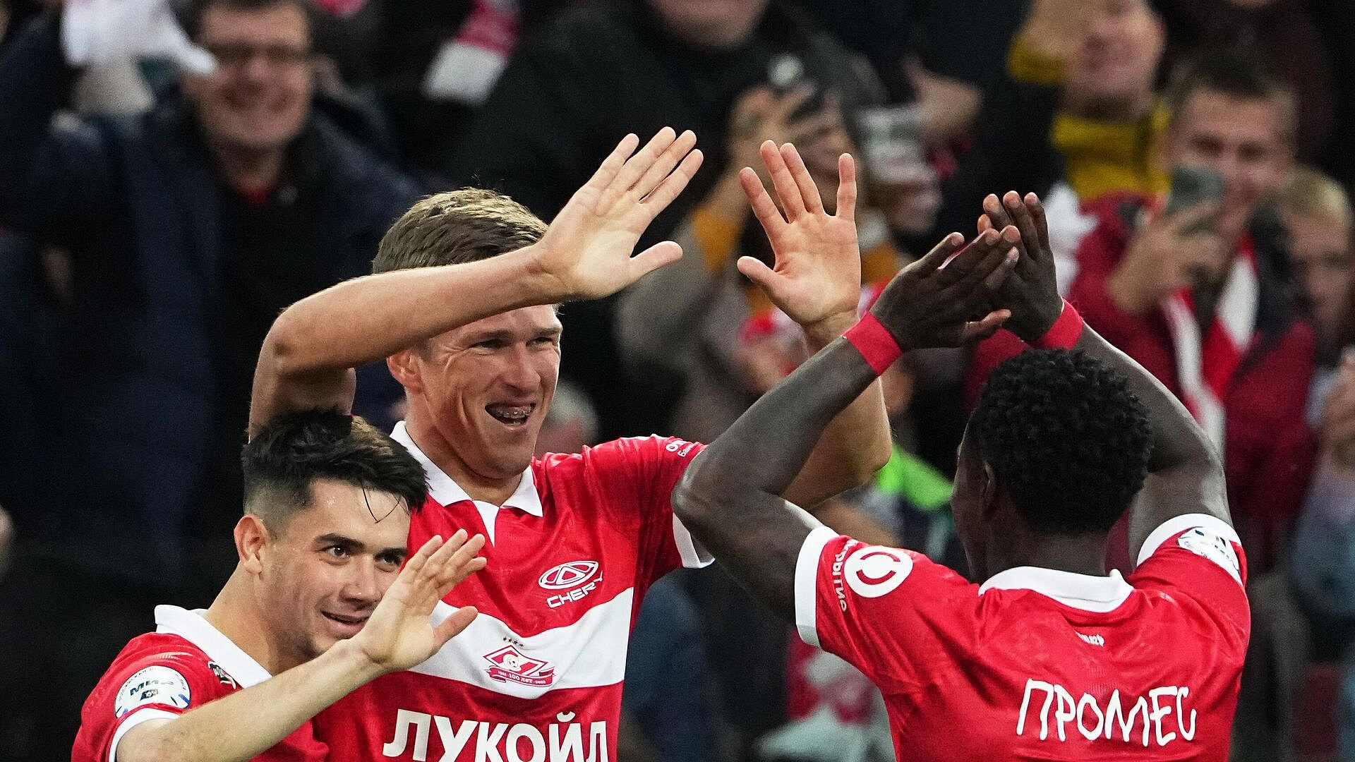 "Спартак" сыграл вничью с "Астаной" на сборах в ОАЭ