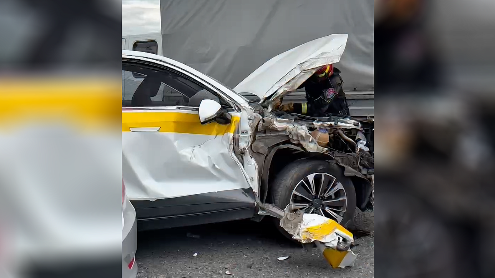 В Москве восстановили движение в Новолужнецком проезде после ДТП